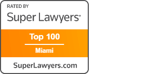 Jorge Cestero Top 100 Miami Super Lawyers Badge